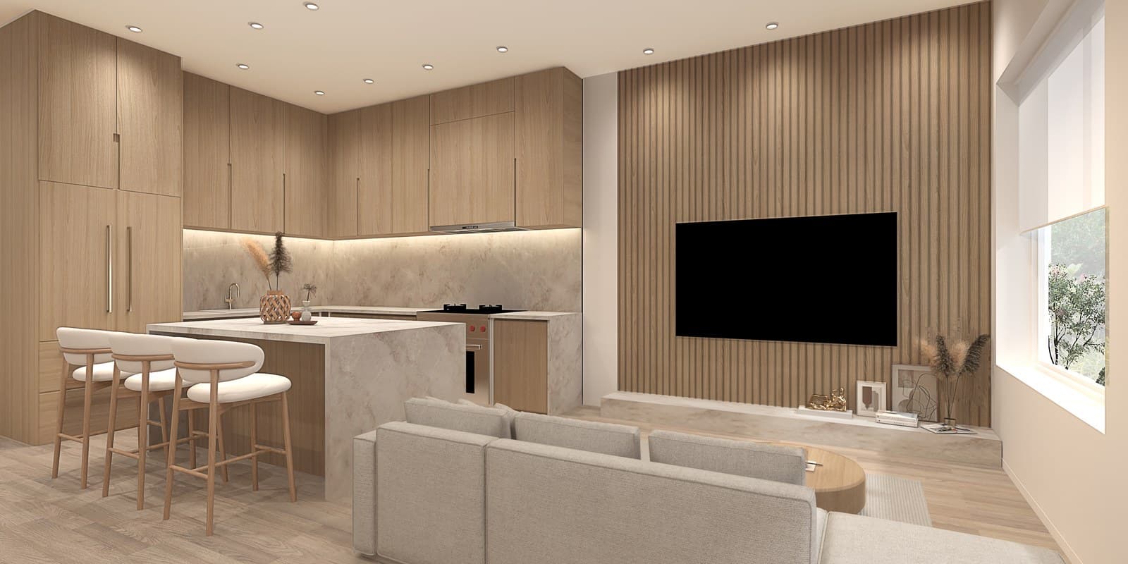 Six-Unit Residential Interior Design