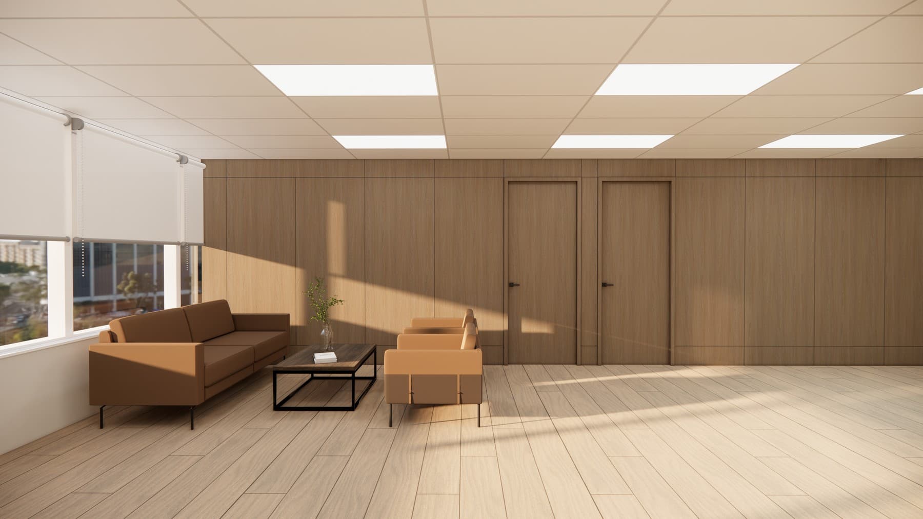 Office and showroom planning needs room for staff work, private conversations and brand presentation without wasting square footage.