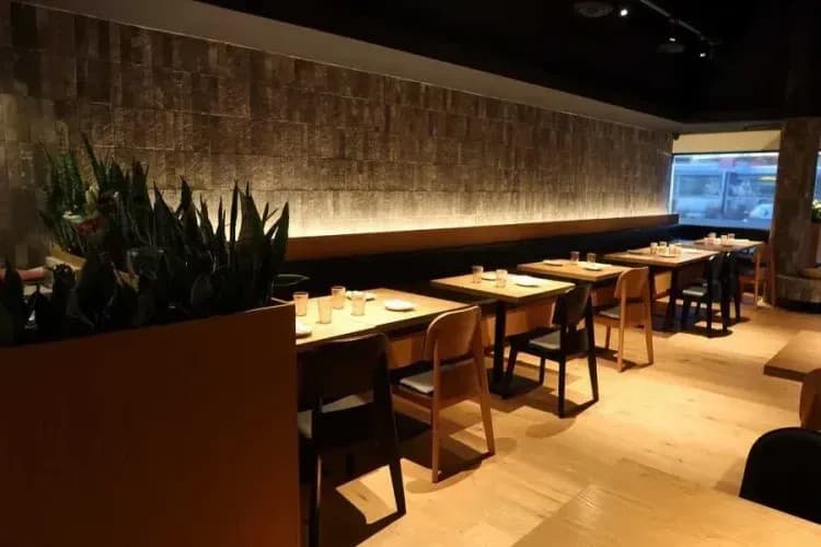 Front-of-house design has to connect seating, lighting, service paths, brand atmosphere and durable finishes.