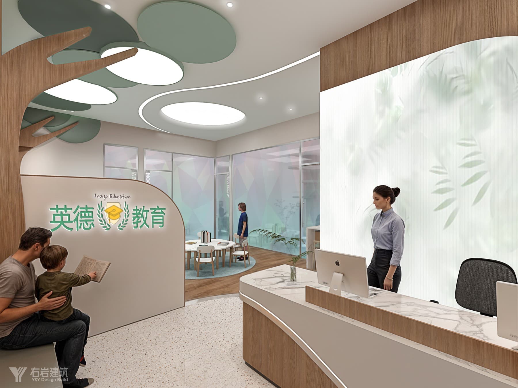 Office Renovation in Vancouver: Reception, Meeting Rooms, Workflow and Brand Image