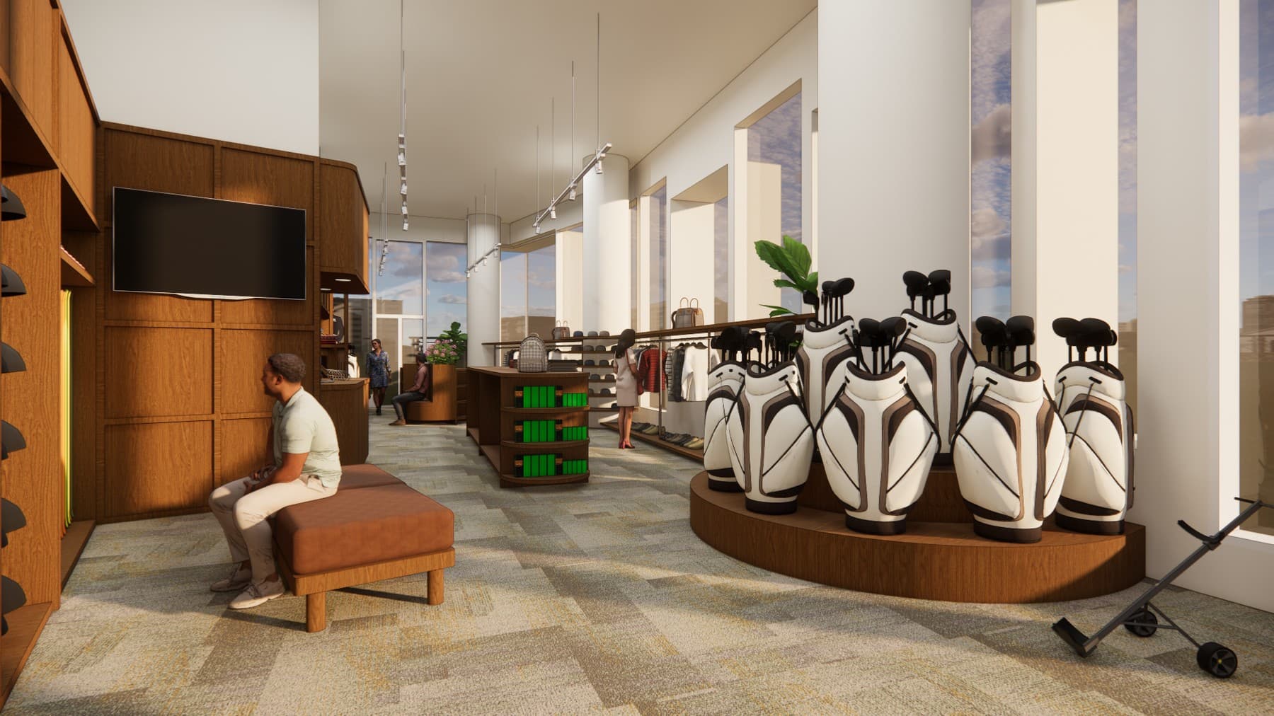 Retail and service businesses need a protected customer path, secure merchandise zones and a clear boundary between public activity and construction work.