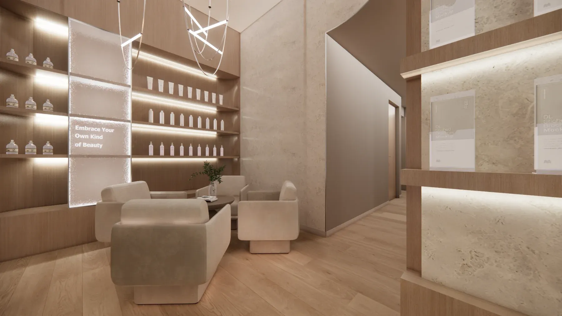 SnowWhite Medical Aesthetics Clinic Design - 1